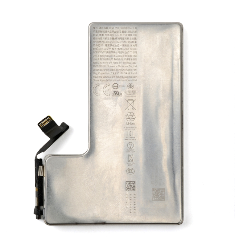 Bateria Genuina iPhone 16 Pro Max