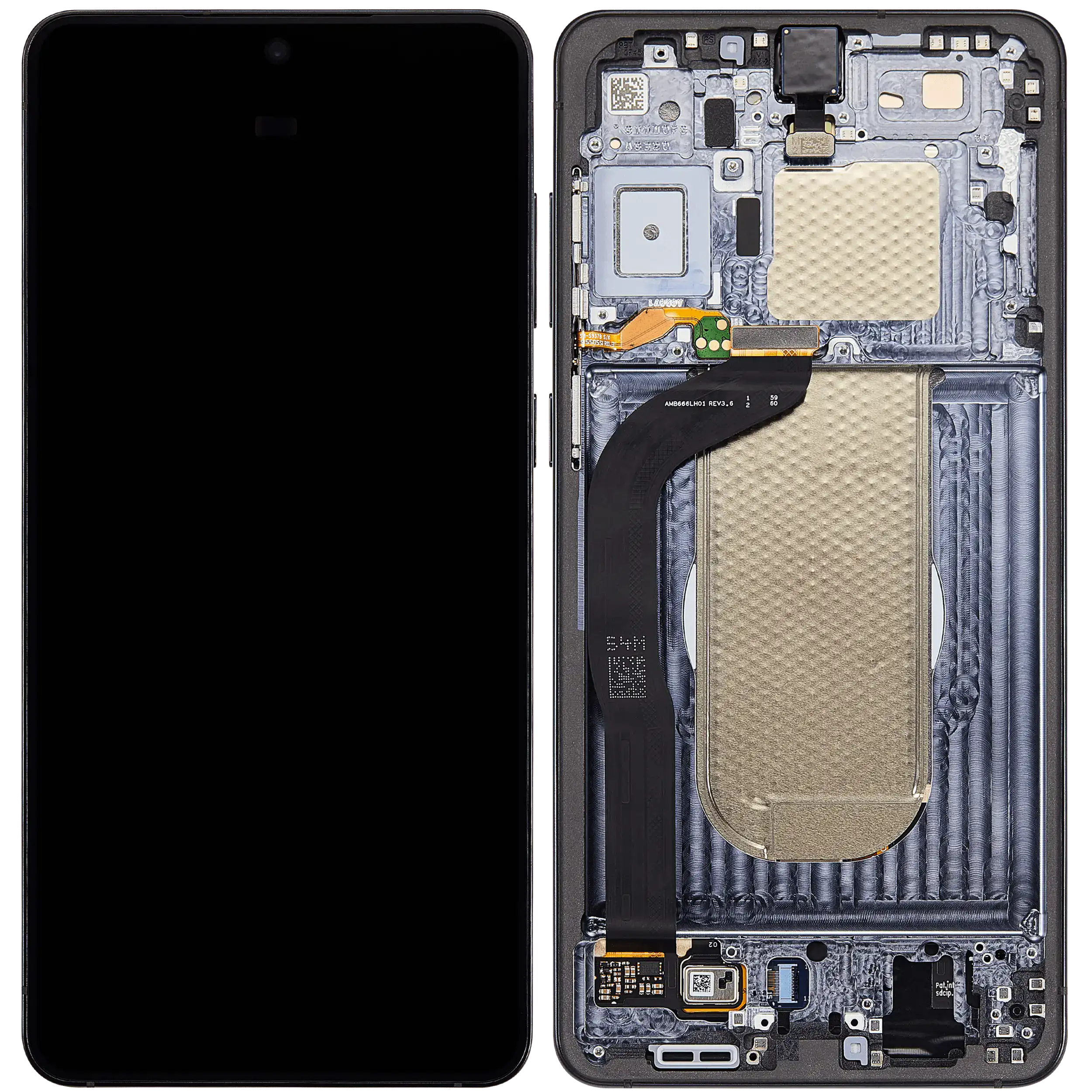 Pantalla Original Service Pack Samsung Galaxy S25 Edge 5G con MARCO