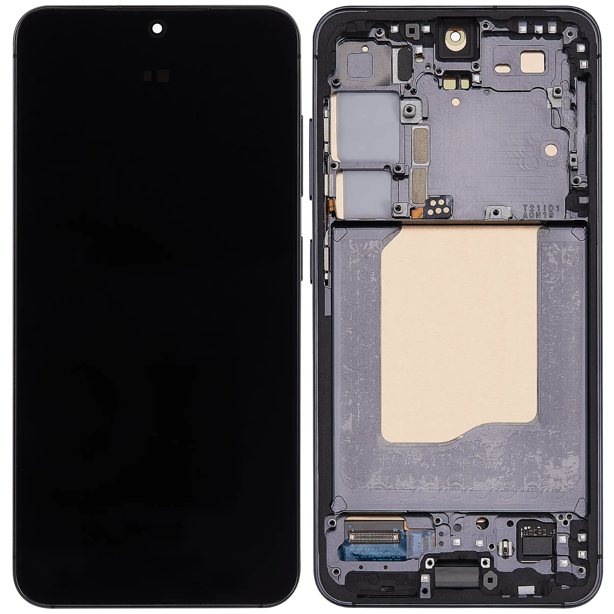 Pantalla Original Service Pack Samsung Galaxy S25 5G con MARCO