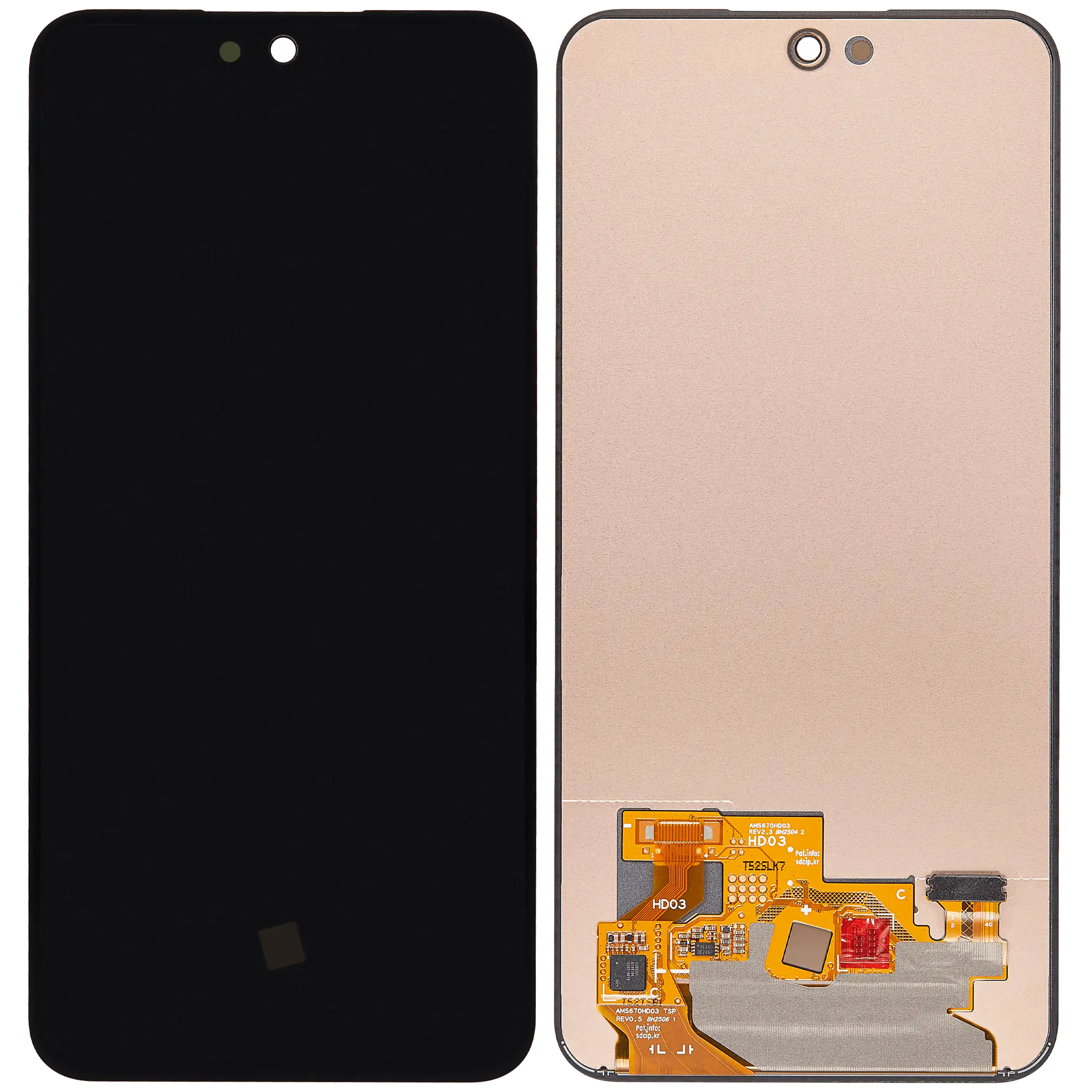 Pantalla Original Service Pack Samsung A36 5G sin marco (A366 / 2025)