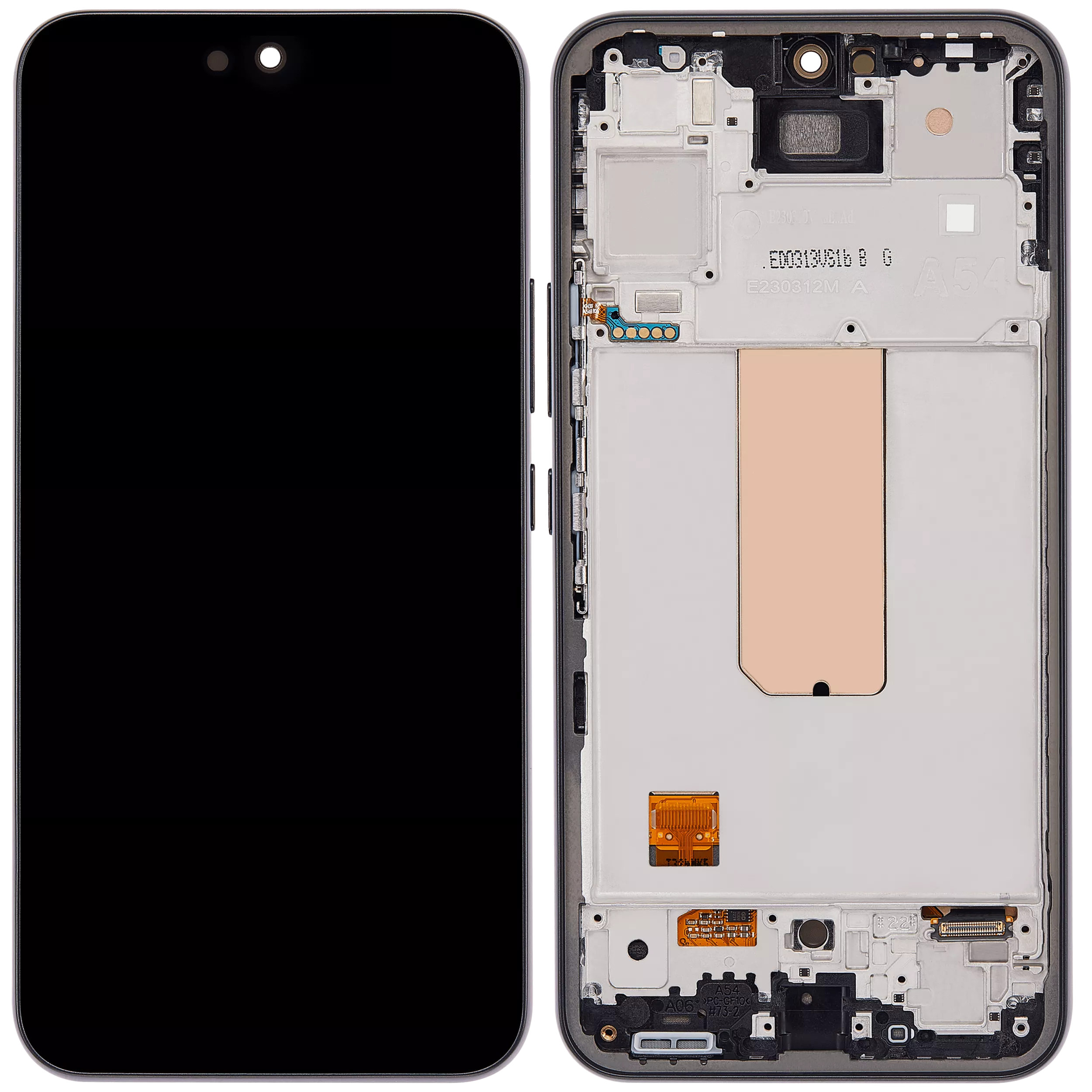 Pantalla Original Service Pack Samsung A54 5G con MARCO (A546/ 2023)